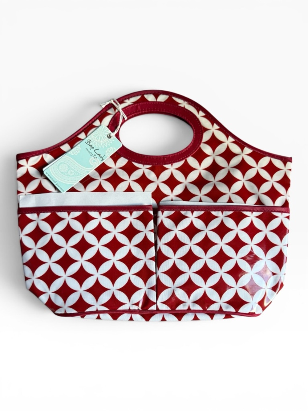 Mud Pie Medallion Shower Caddy Tote Bag
